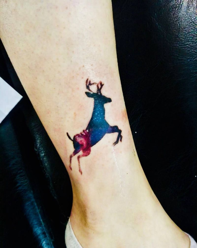 彩色小图纹身图片