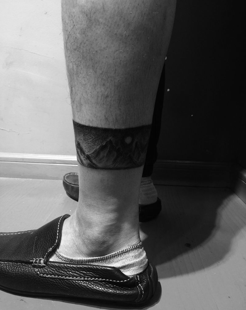 点刺，星空纹身图片