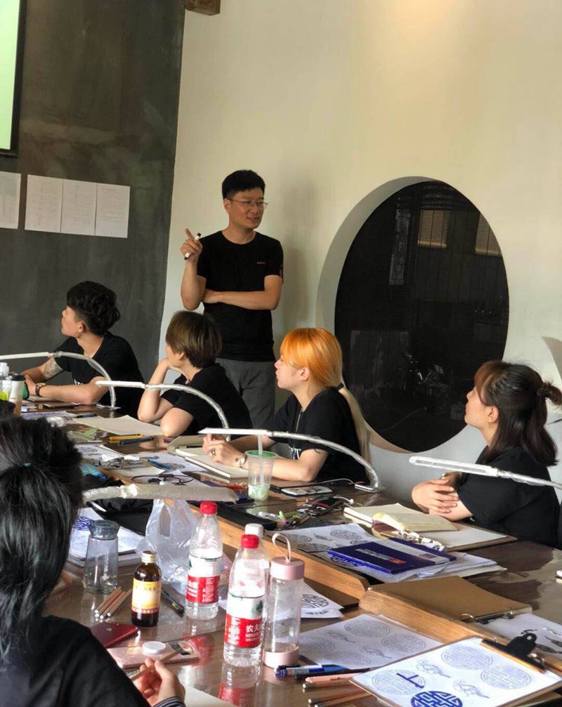 教学花絮纹身图片