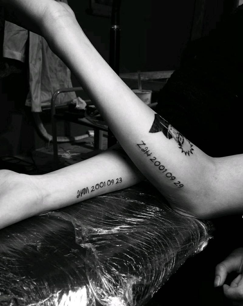 小情侣纹身图片