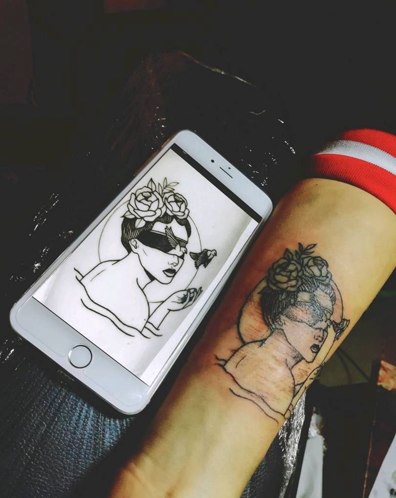 欧美女人纹身图片