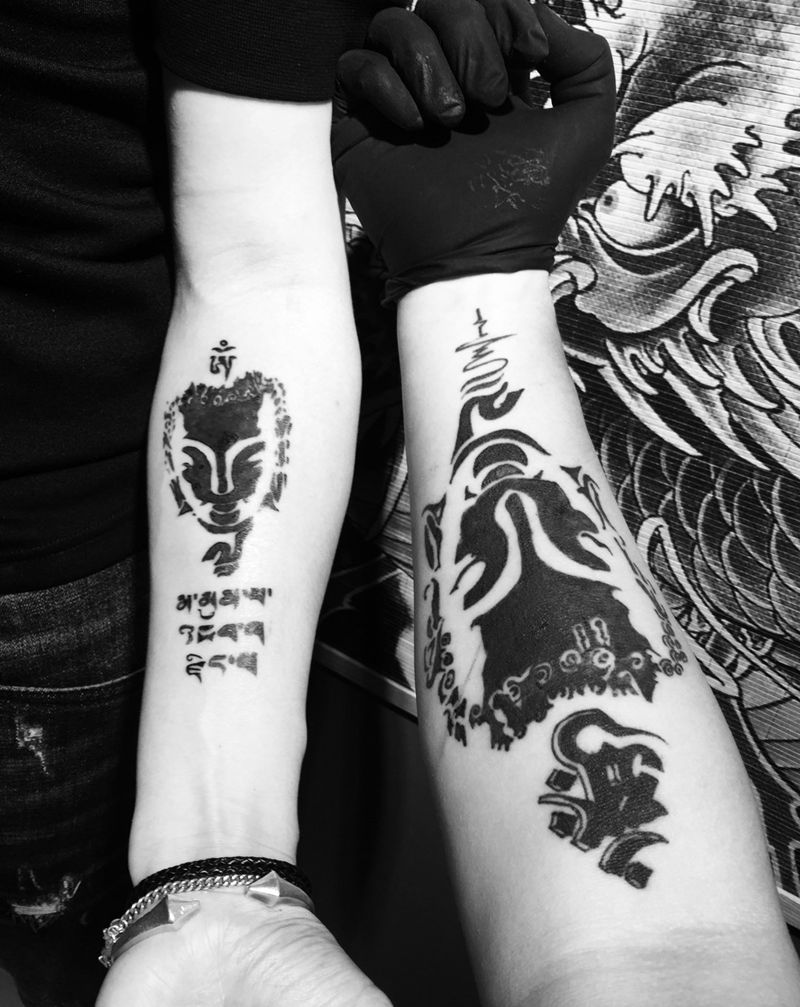 本人同款纹身图片