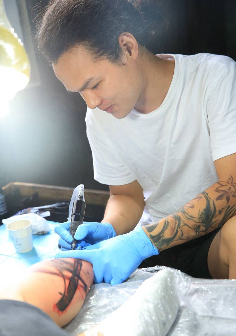 工作花絮纹身图片_生活花絮无上纹图学习培训纹身图案