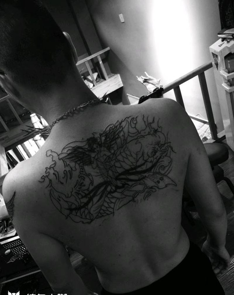 待下次纹身图片