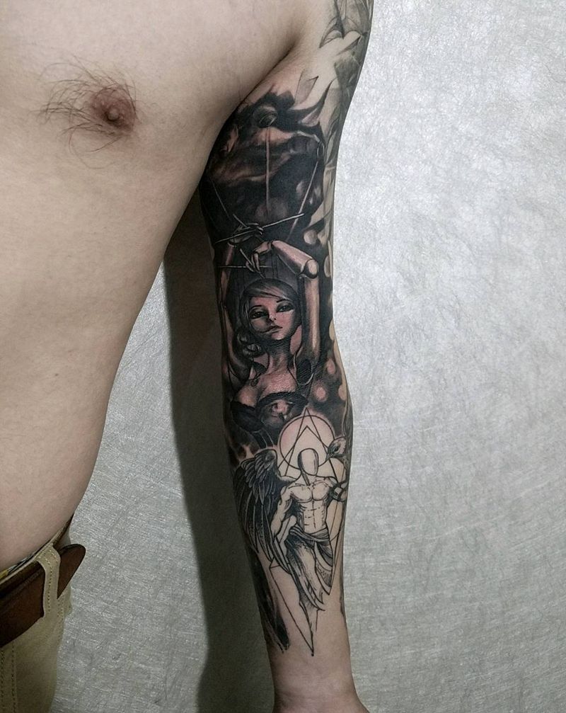 木偶纹身图片