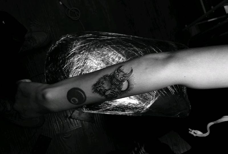 小恶魔纹身图片