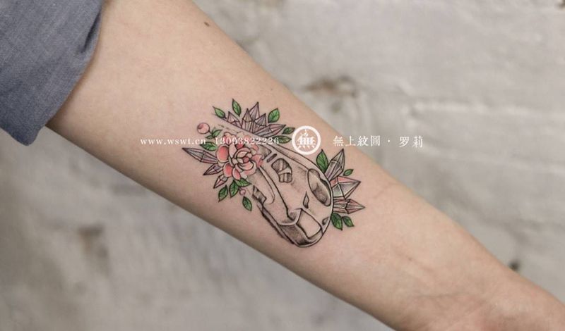 小清新纹身图片_成品清新生活纹身图案