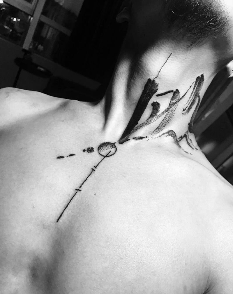 《盼》纹身图片