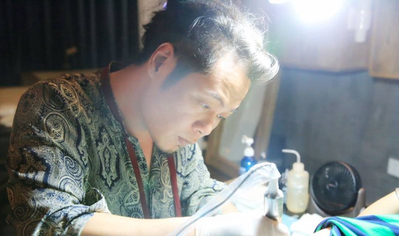 花絮纹身图片_花絮无上纹图培训纹身图案