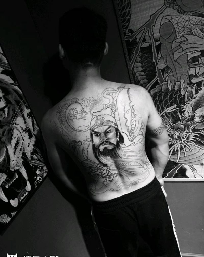 待下次纹身图片