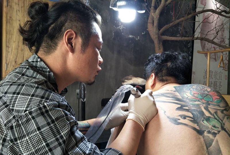 花絮纹身图片_花絮无上纹图培训学习纹身图案