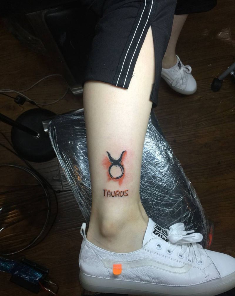 金牛座纹身图片