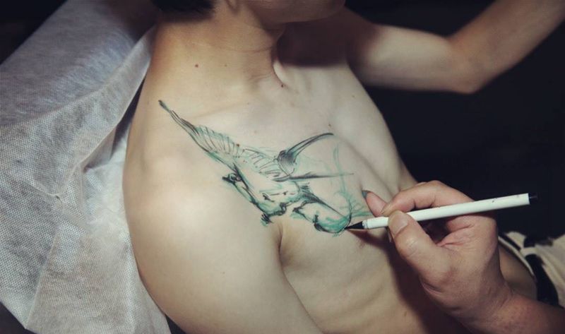 工作花絮纹身图片_生活花絮无上纹图培训手稿书法器材纹身图案