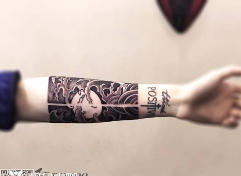 小手臂tattoo纹身图片_手臂纹身图案