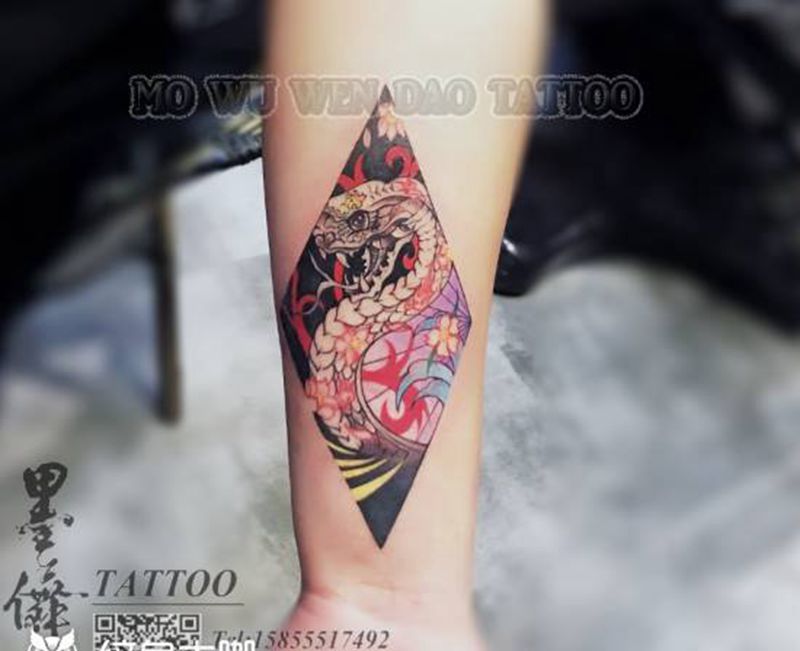 手臂tattoo纹身图片_手臂纹身图案