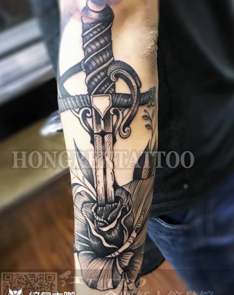 欧美风…纹身图片