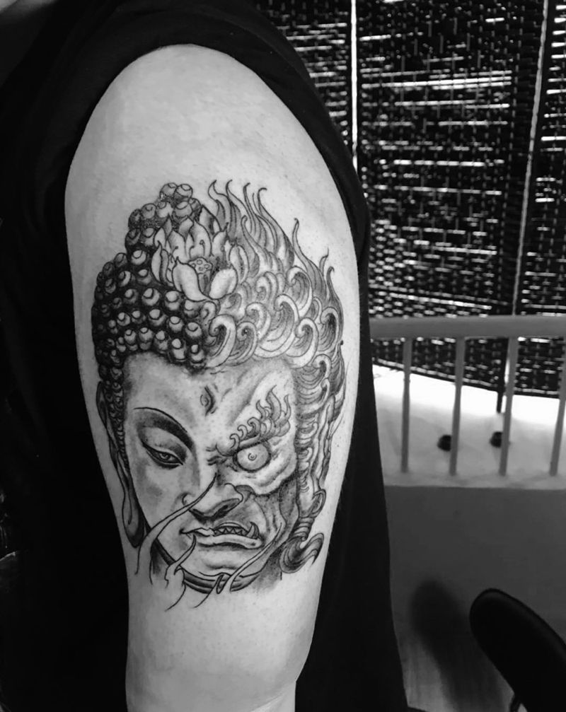 一念之间纹身图片