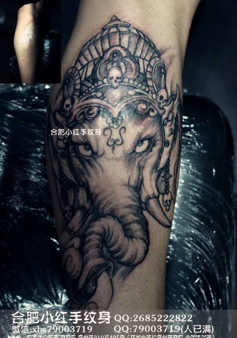 疤痕遮盖纹身图片