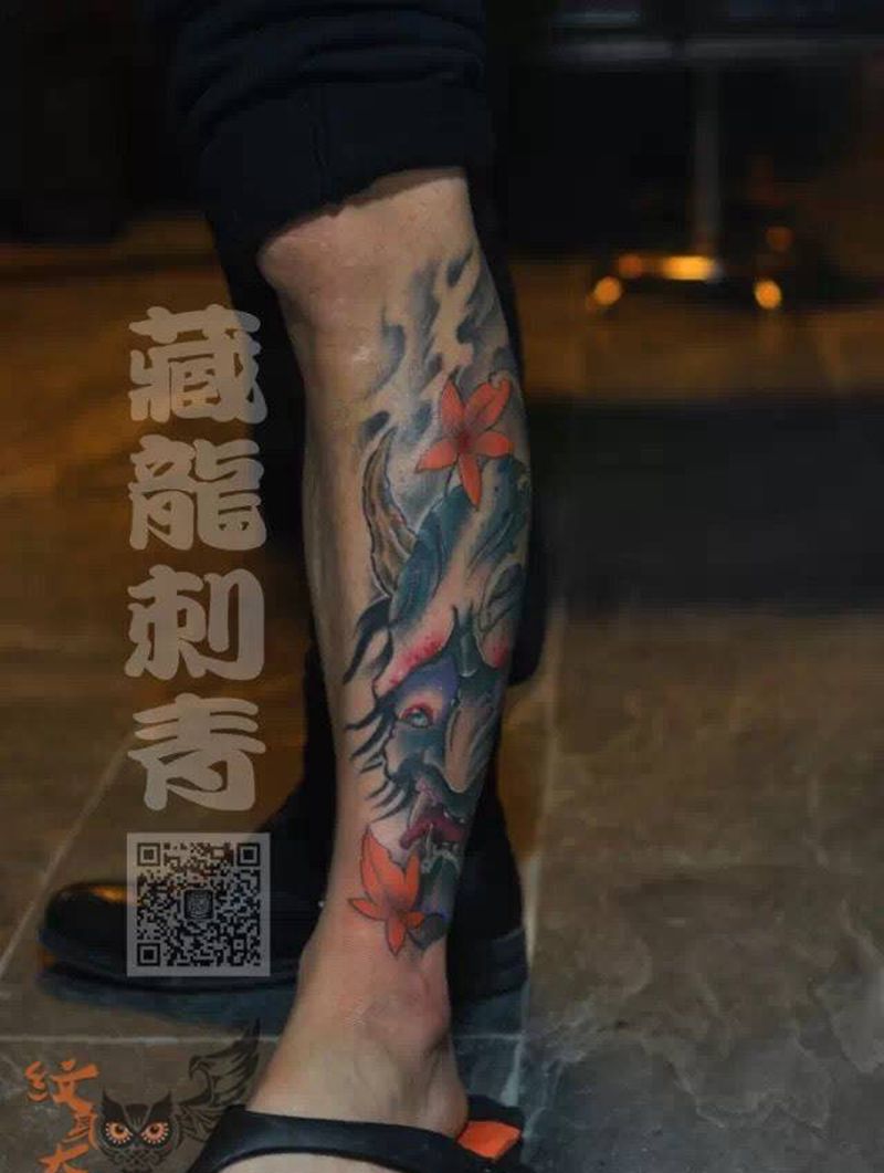 传统彩色系列纹身图片