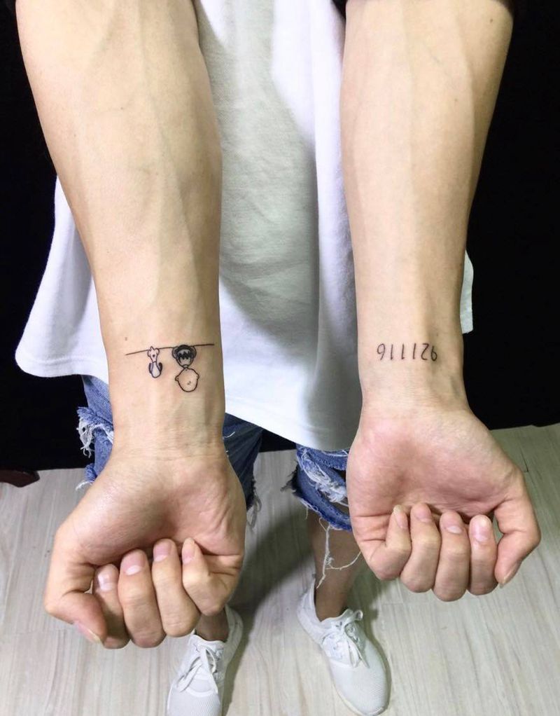 史努力 看过举手手纹身图片_成品手部清新人物动物纹身图案