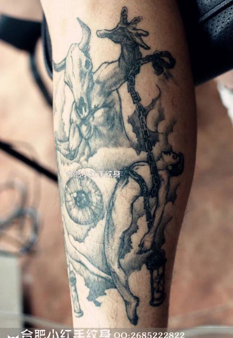 纹身恢复一年后纹身图片