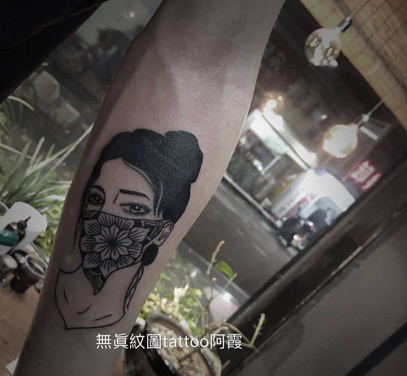 欧美风纹身图片