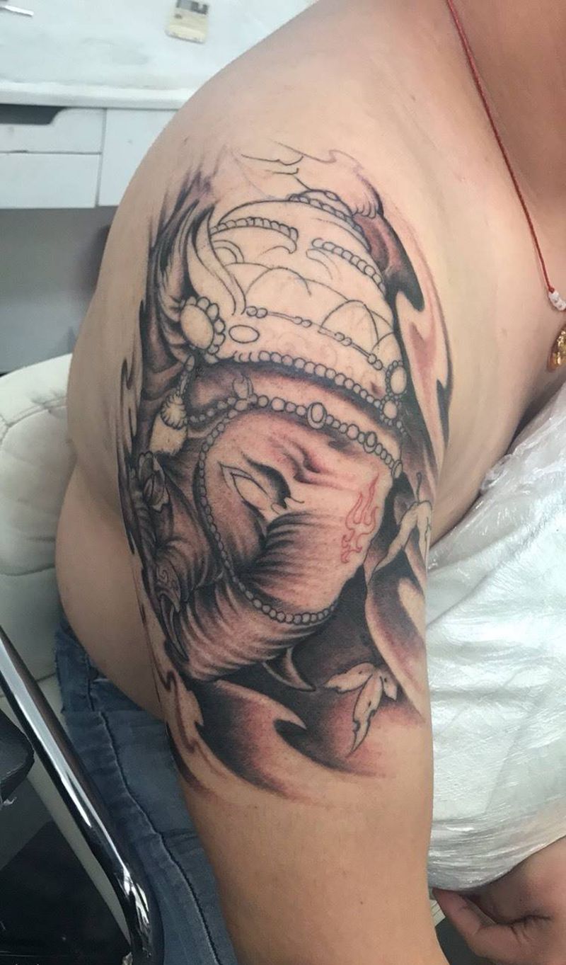 下次继续纹身图片