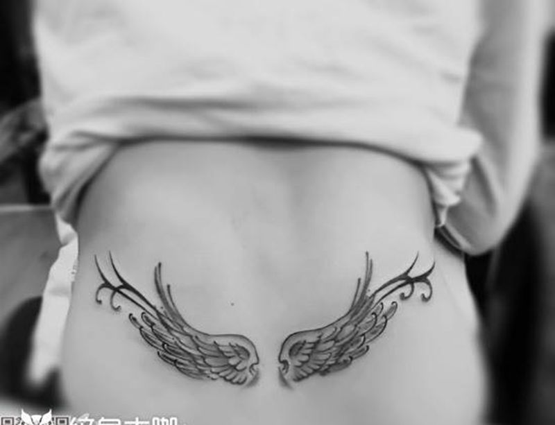 翅膀tattoo纹身图片