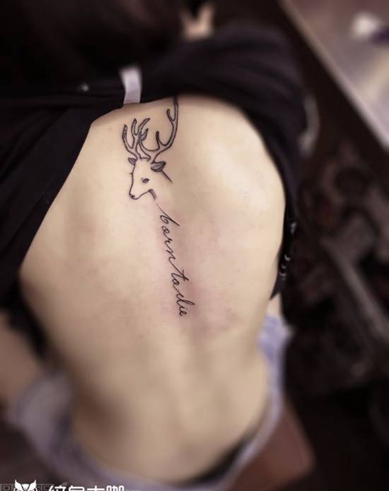 脊椎    tattoo纹身图片