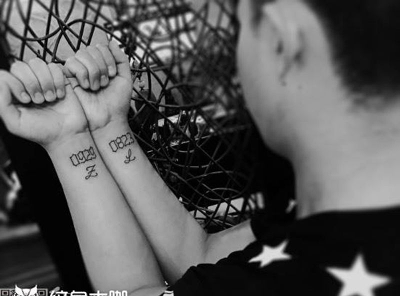 手腕tattoo纹身图片