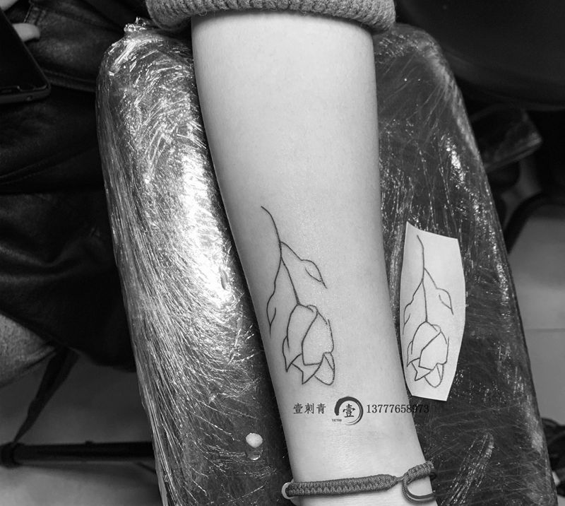 简约纹身图片