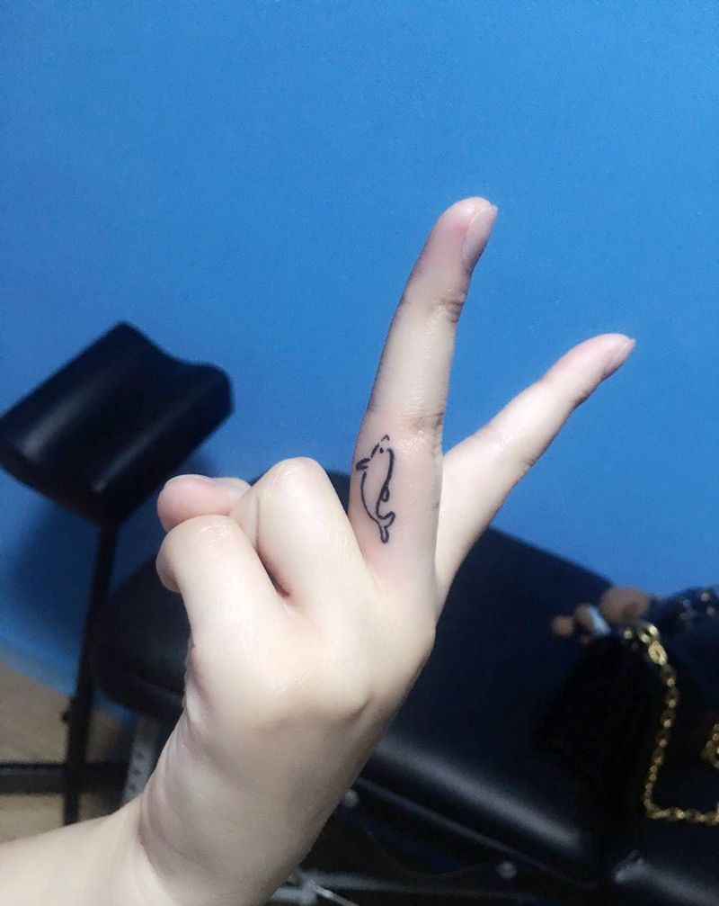 小清新纹身图片