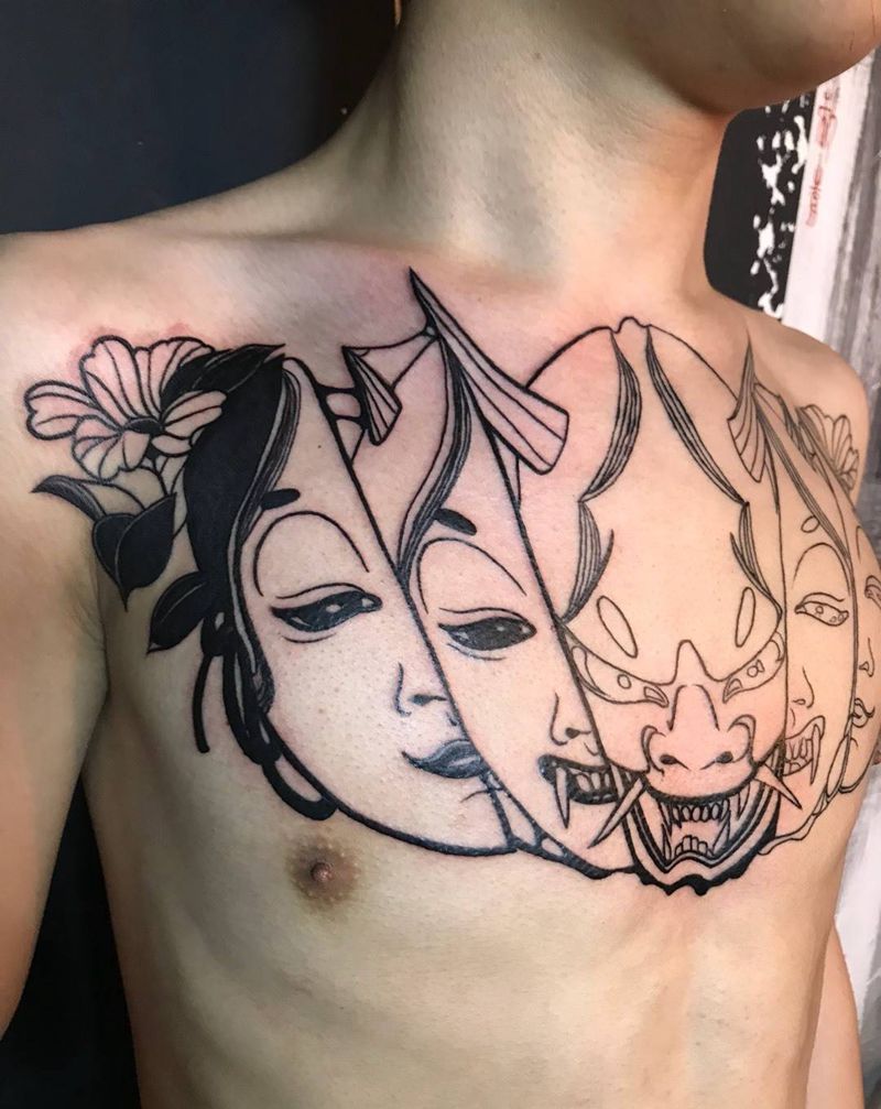 日式风格纹身图片