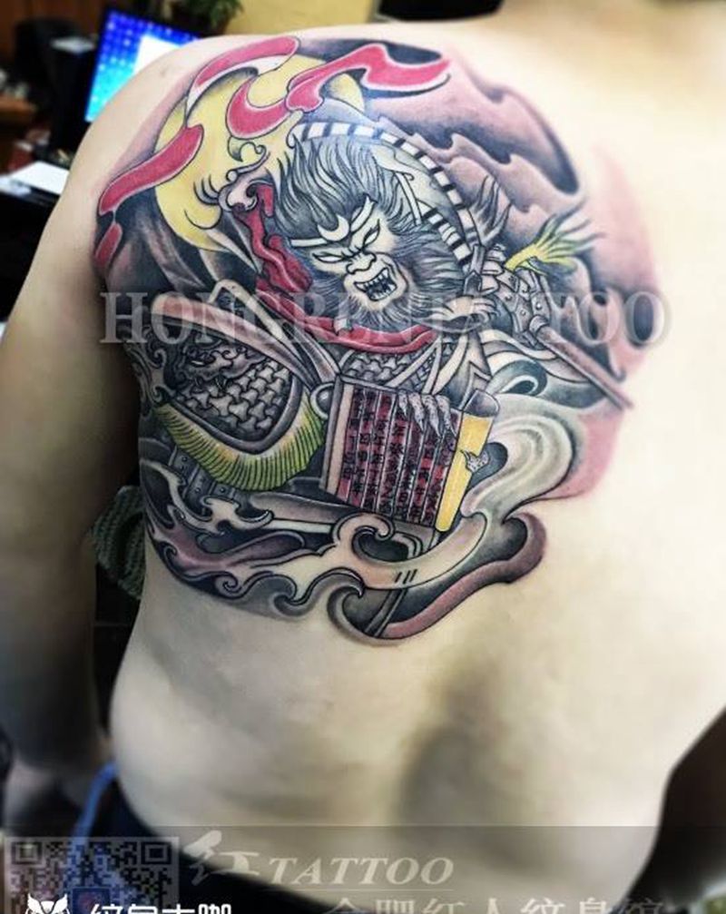 齐天大圣纹身图片