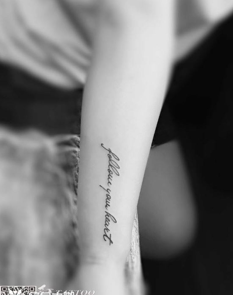 字母tattoo纹身图片