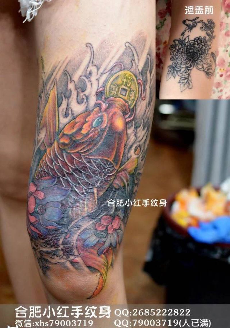 遮盖旧纹身纹身图片