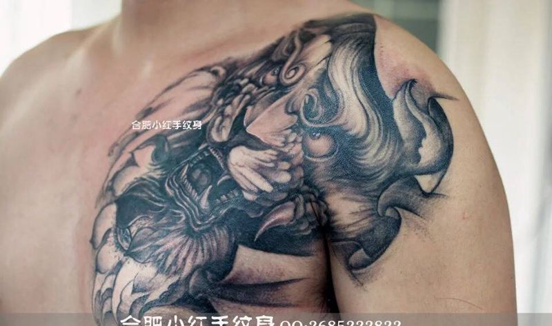 遮盖旧纹身纹身图片