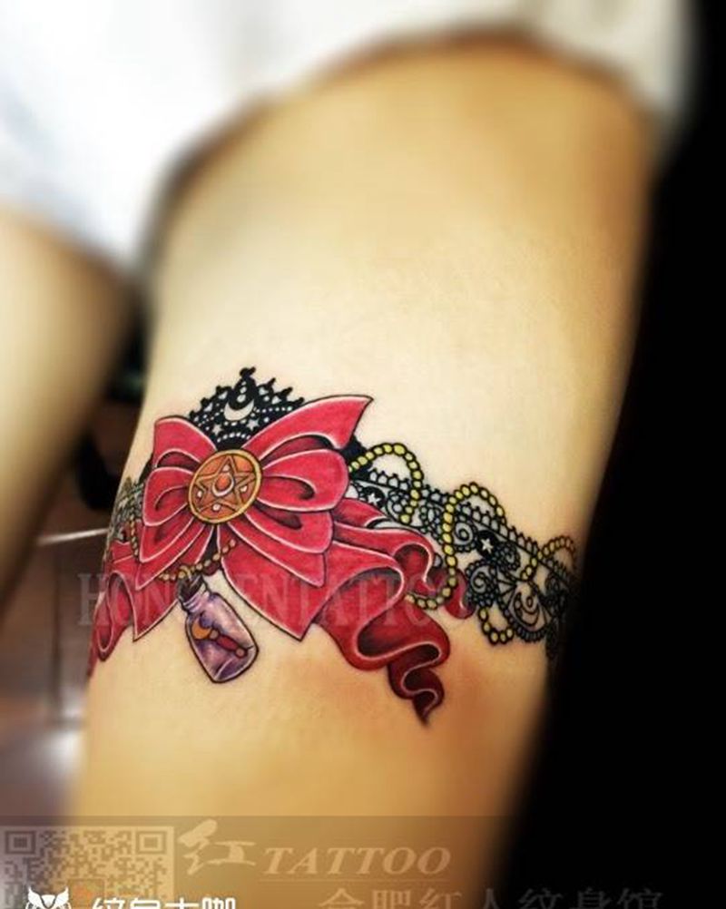 蕾丝（二）纹身图片