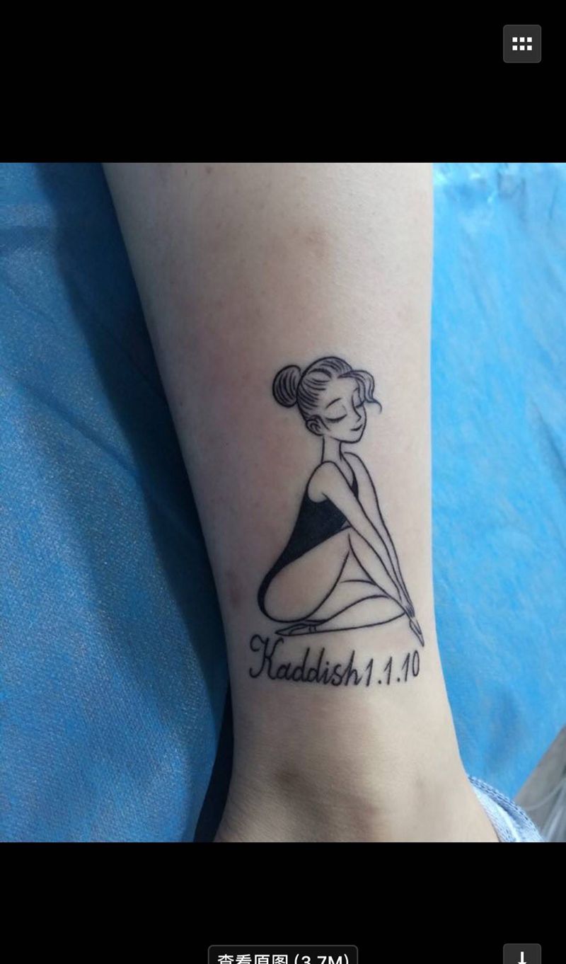 小姐姐的人生纹身图片