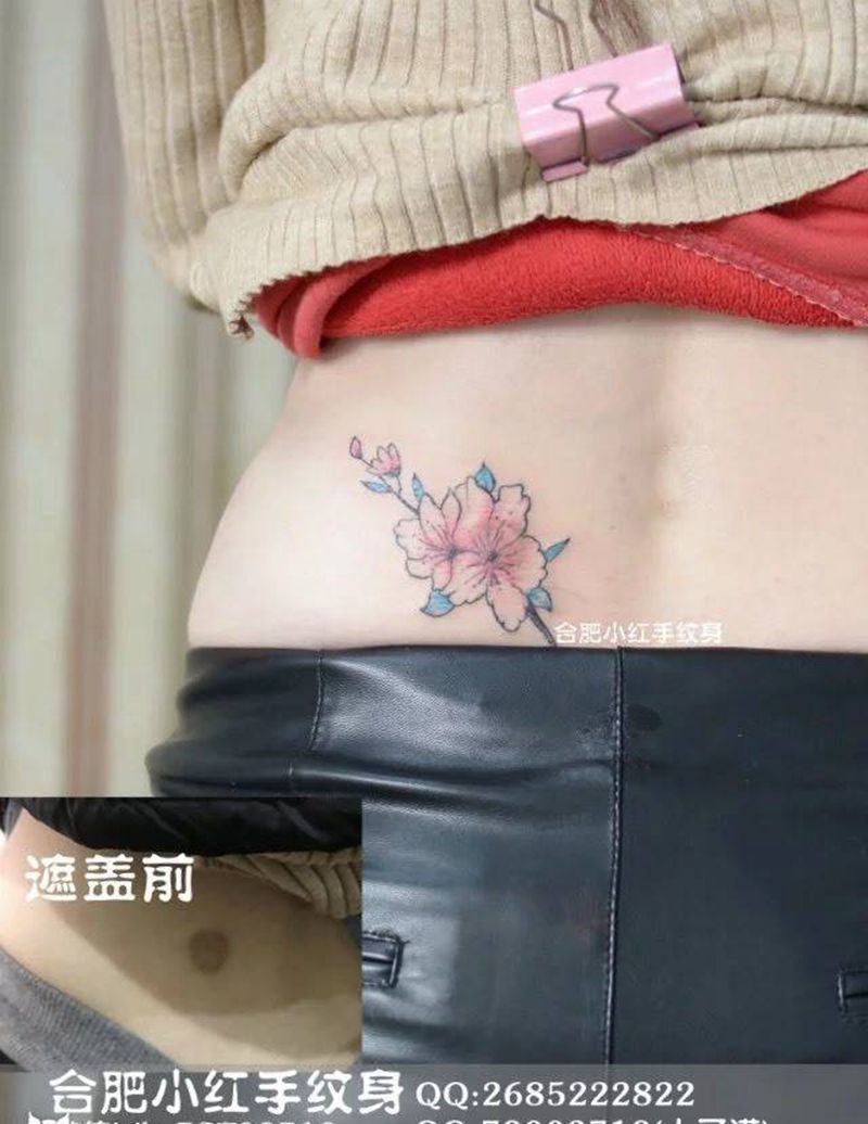 遮盖疤痕纹身图片