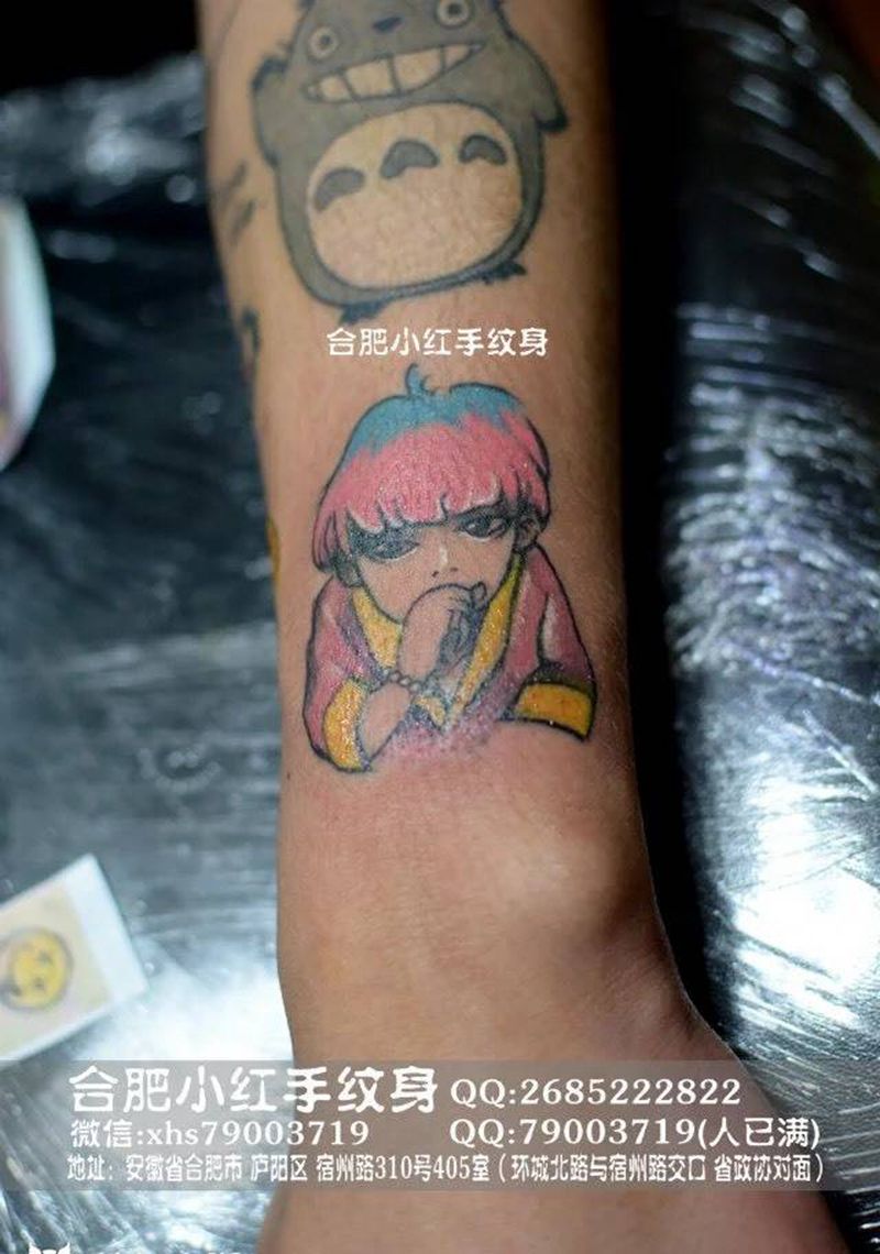 今日小作纹身图片