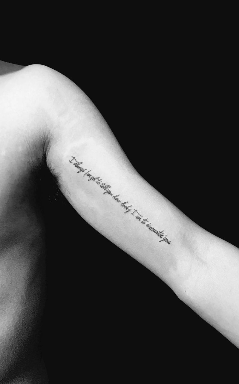 小英文纹身图片