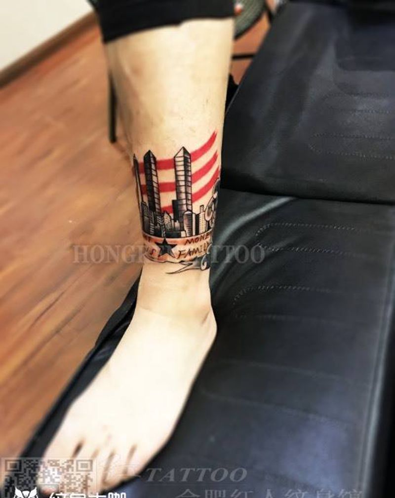 消失的地平线…纹身图片