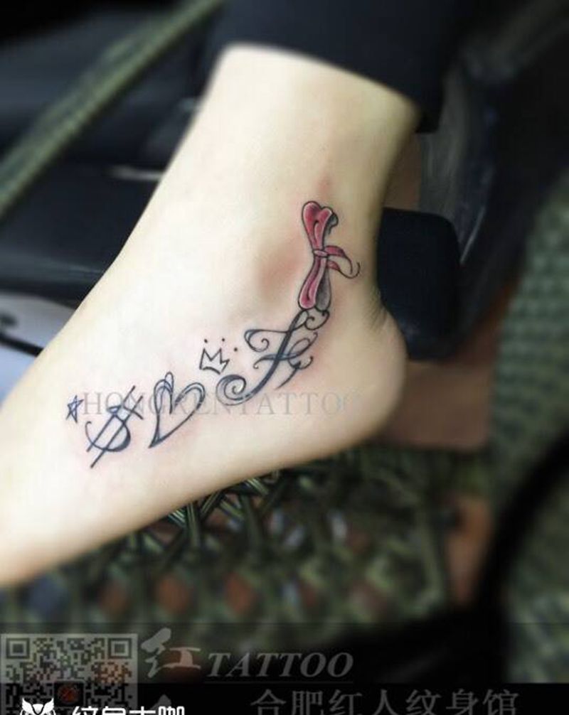 多层面寓意小清新纹身图片