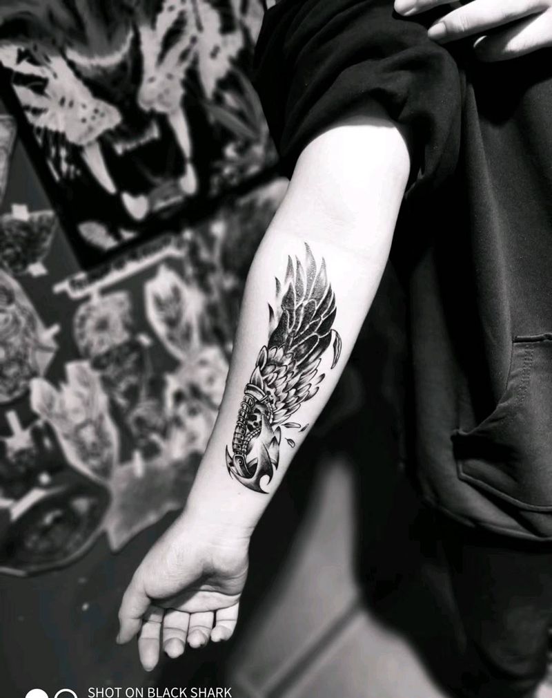 覆盖纹身图片_手臂纹身图案