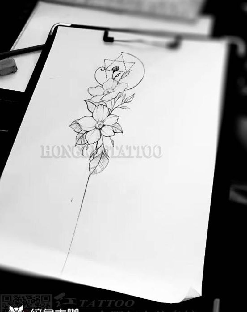 手稿设计(一)纹身图片