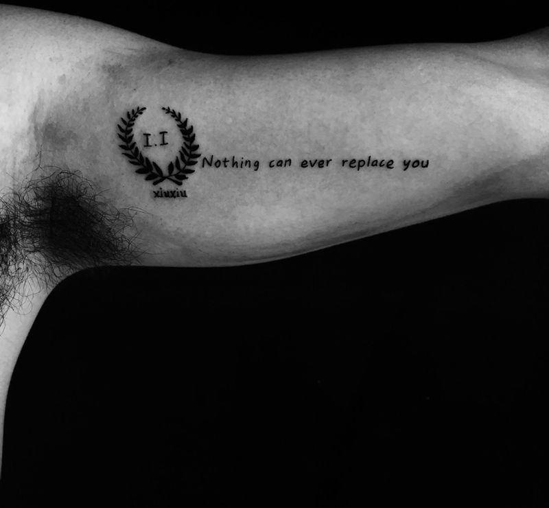 手臂内侧纹身图片