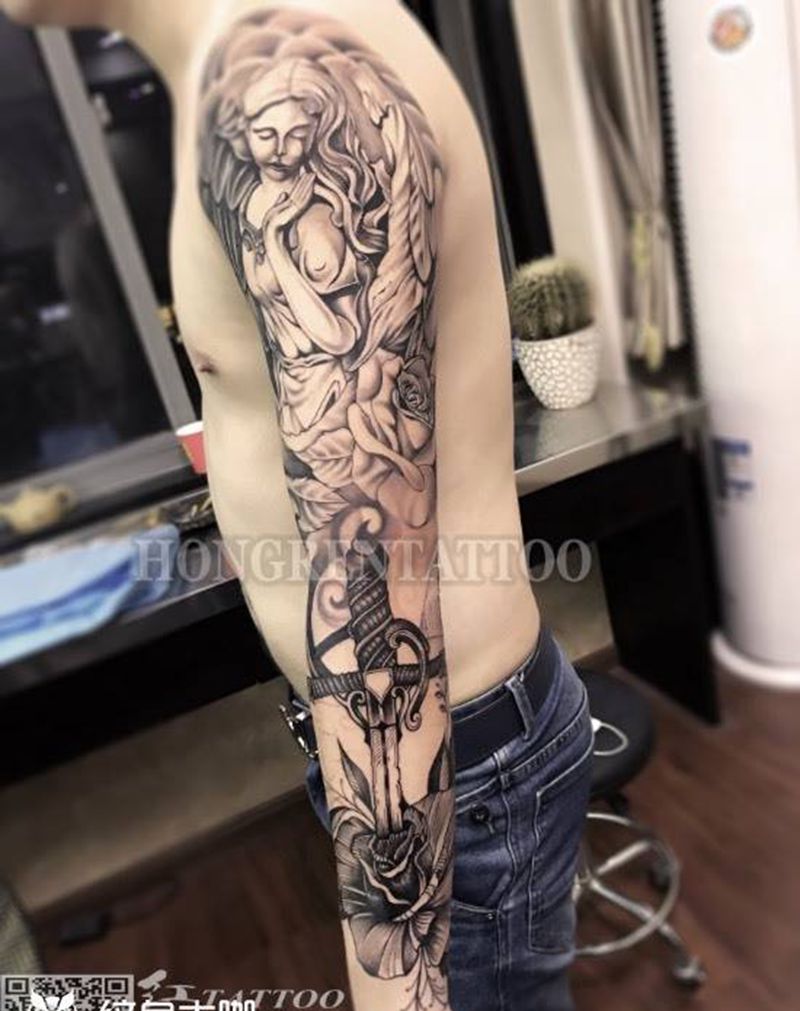 欧美花臂（四）纹身图片