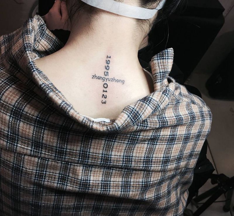 十字架纹身图片