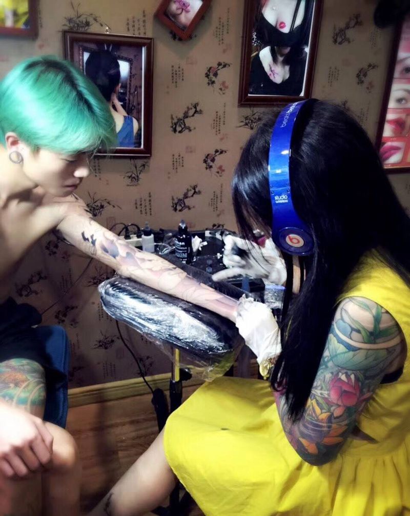 萍萍最近作品欣赏纹身图片